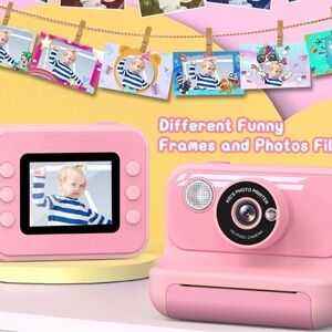 Purple brand new Kids Camera 1080P HD Instant Print